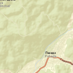 Pshada Street Map