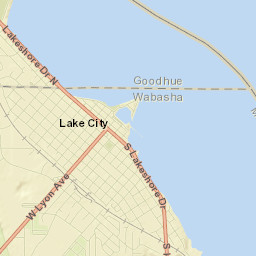 Lake City Street Map