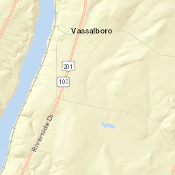 Vassalboro Street Map