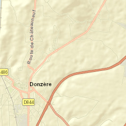 Donzère Street Map