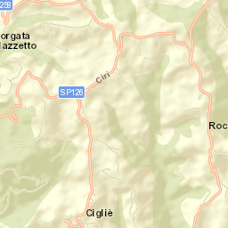 Cigliè Street Map