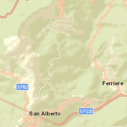 Ferriere Street Map