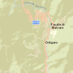 Favale di Malvaro Street Map