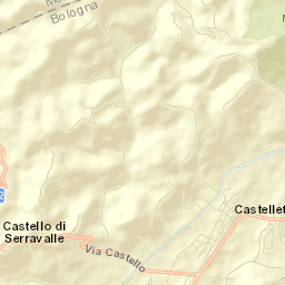 Castelletto Street Map