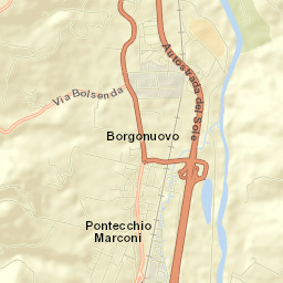 Borgonuovo Street Map