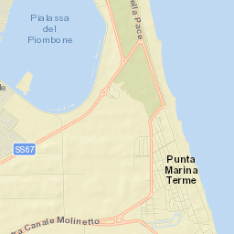 Punta Marina Street Map