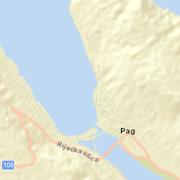 Pag Street Map