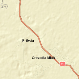 Comuna Crevedia Mare Street Map