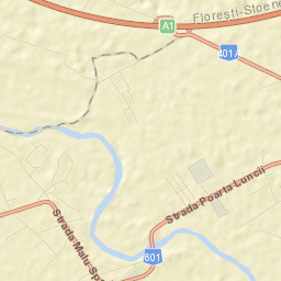 Oraş Bolintin-Vale Street Map