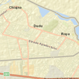 Comuna Chiajna Street Map