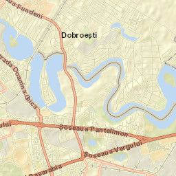 Comuna Fundeni-Dobroeşti Street Map