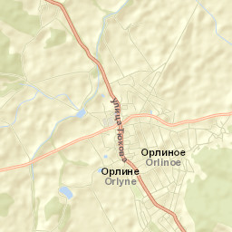Orlinoye Street Map