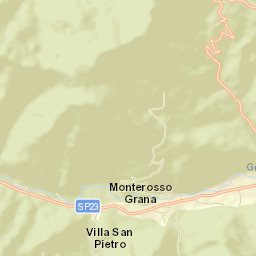 Monterosso Grana Street Map