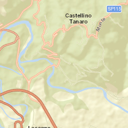 Castellino Tanaro Street Map