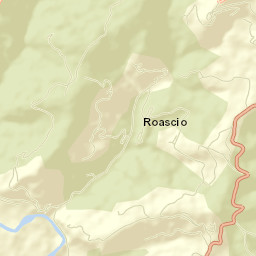 Roascio Street Map