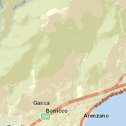 Arenzano Street Map