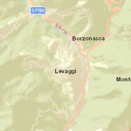 Borzonasca Street Map