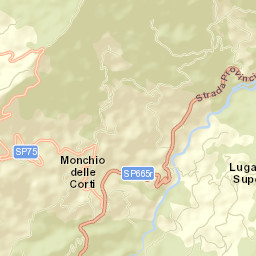 Monchio delle Corti Street Map