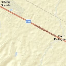 Osteria Grande Street Map