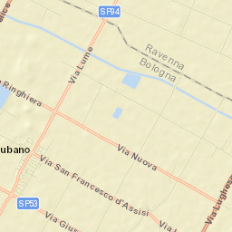 Bubano Street Map