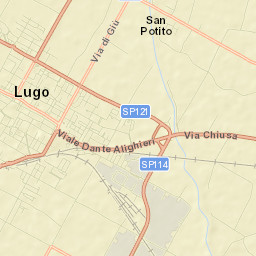 Lugo Street Map