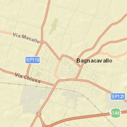 Provincia di Ravenna Street Map