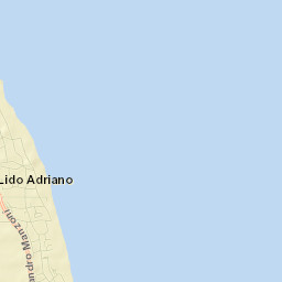 Lido Adriano Street Map
