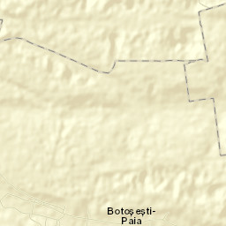 Comuna Botoşeşti-Paia Street Map