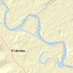 Comuna Coţofenii din Dos Street Map