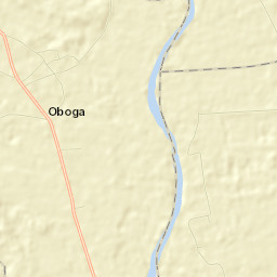 Comuna Oboga Street Map