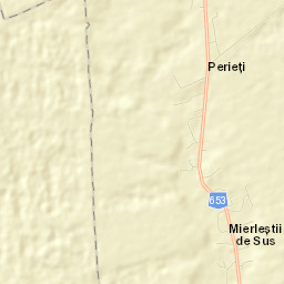 Comuna Perieţi Street Map
