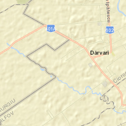 Comuna Ciorogârla Street Map