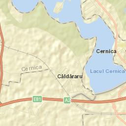 Căldăraru Street Map