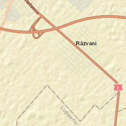 Răzvani Street Map