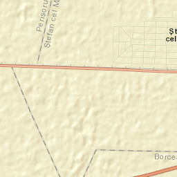 Comuna Ştefan Cel Mare Street Map