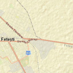 Fetești-Gară Street Map