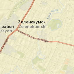 Zelenokumsk Street Map