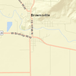 Brownsville Street Map