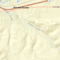 Sweet Home Street Map