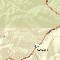 Deadwood Street Map