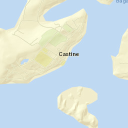 Castine Street Map