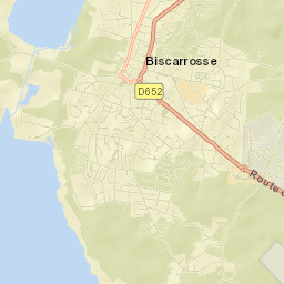 Biscarrosse Street Map