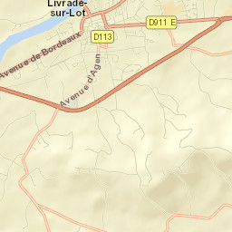 Sainte-Livrade-sur-Lot Street Map