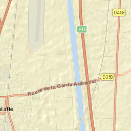 Pierrelatte Street Map