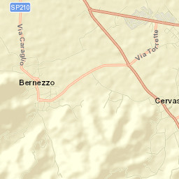 Bernezzo Street Map
