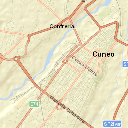 Cuneo Street Map