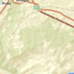 Lesegno Street Map
