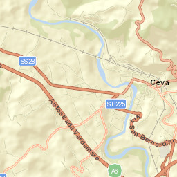 Ceva Street Map