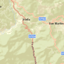 San Giovanni Street Map