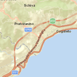 Sciarborasca Street Map